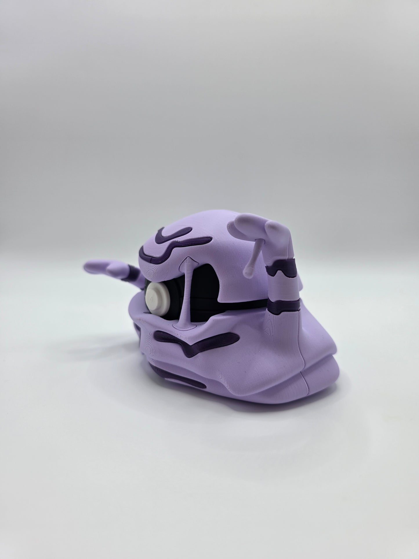 Character Design - 3D Printed Character Ball - Muk - Unique Display Collectible.