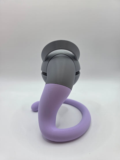 Character Design - 3D Printed Character Ball - Mega Mewtwo Y - Unique Display Collectible.