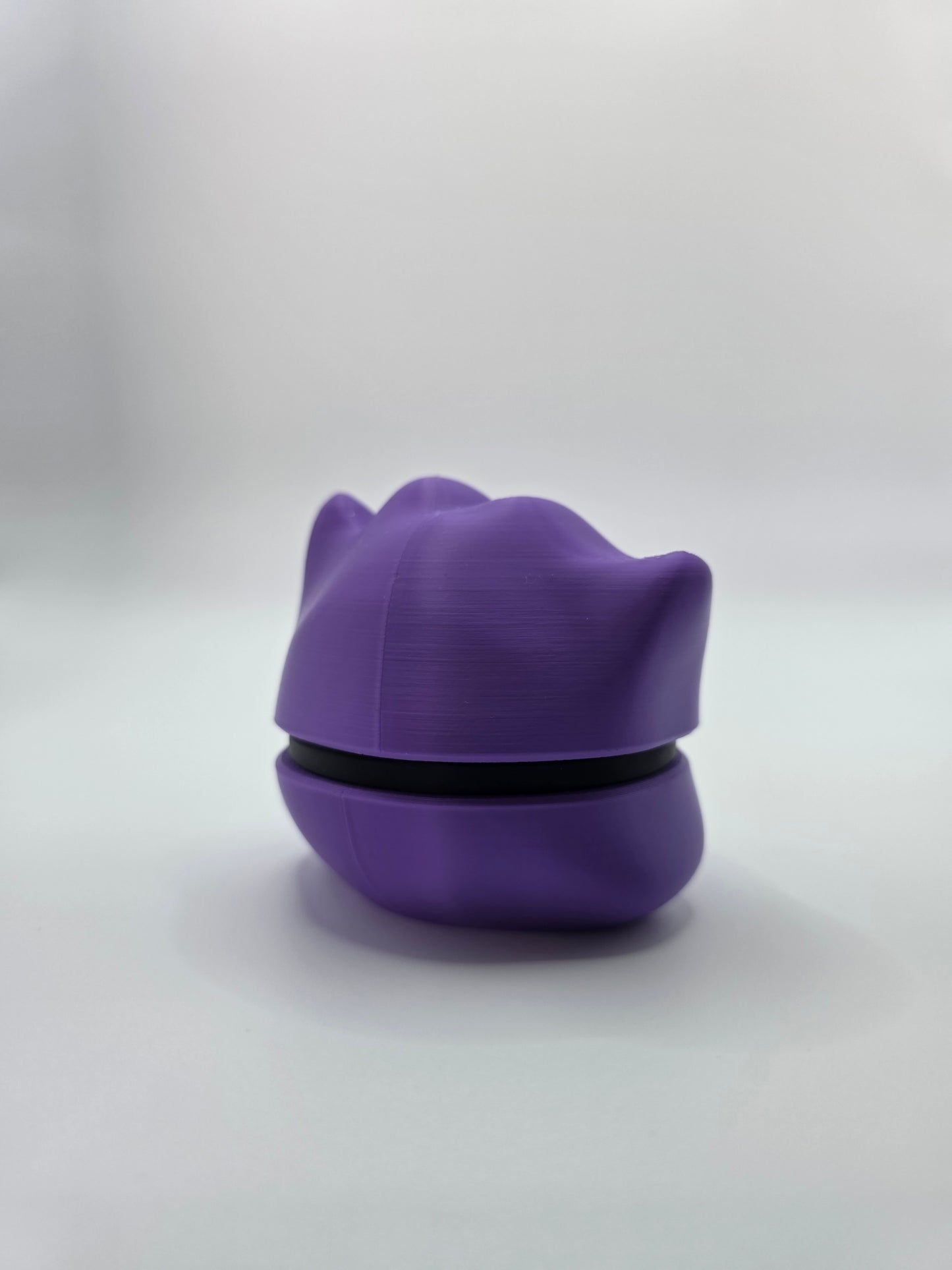 Character Design - 3D Printed Character Ball - Ditto With Face - Unique Display Collectible.