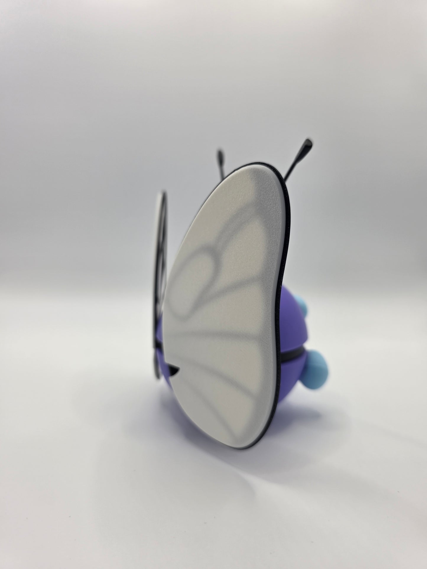 Character Design - 3D Printed Character Ball - Butterfree - Unique Display Collectible.