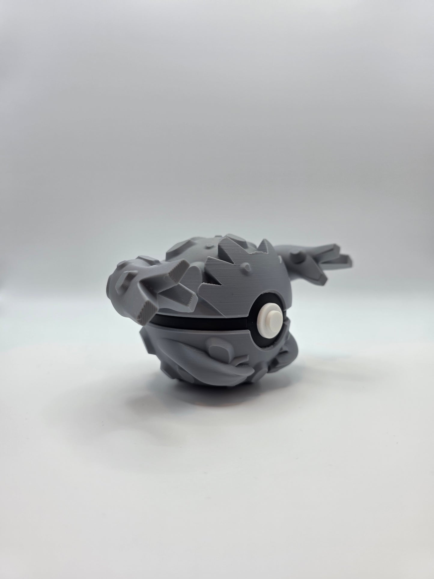 Character Design - 3D Printed Character Ball - Graveler - Unique Display Collectible.