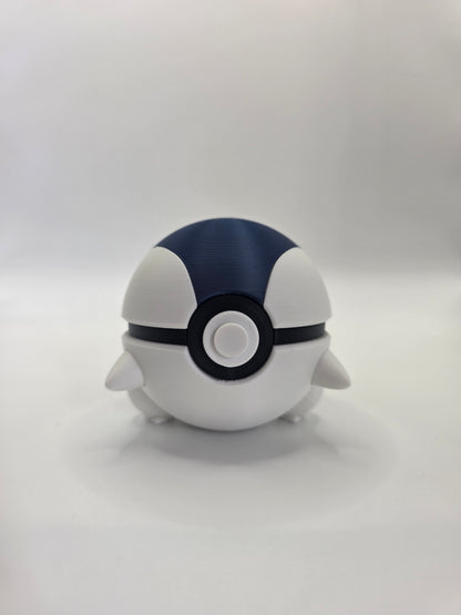 Character Design - 3D Printed Character Ball - Cyndaquil - Unique Display Collectible.