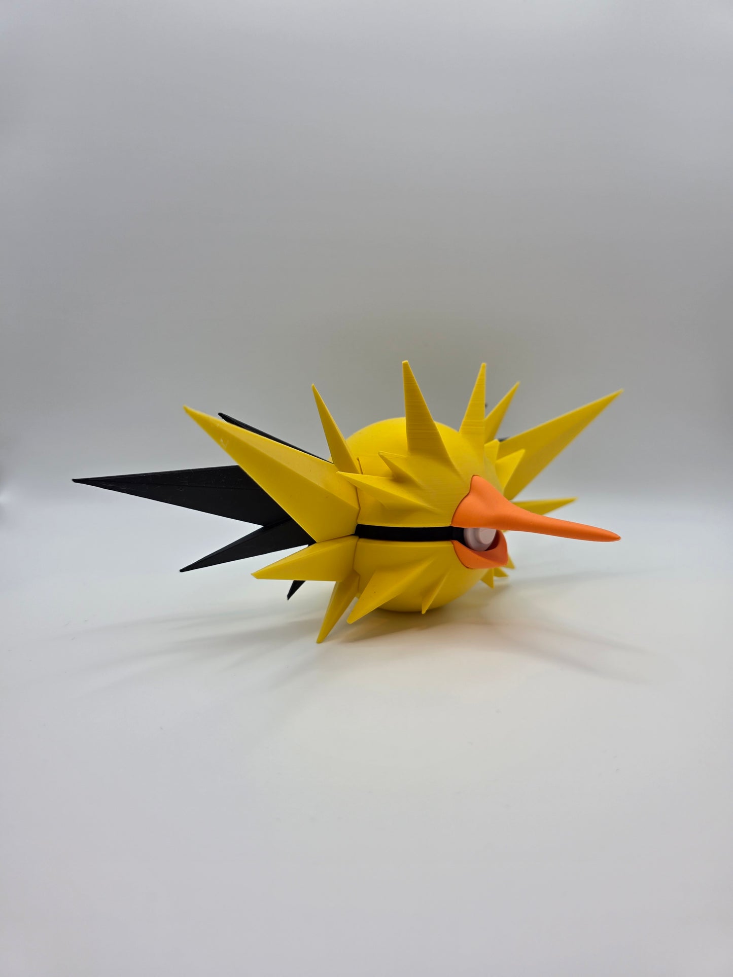 Character Design - 3D Printed Character Ball - Zapdos - Unique Display Collectible.