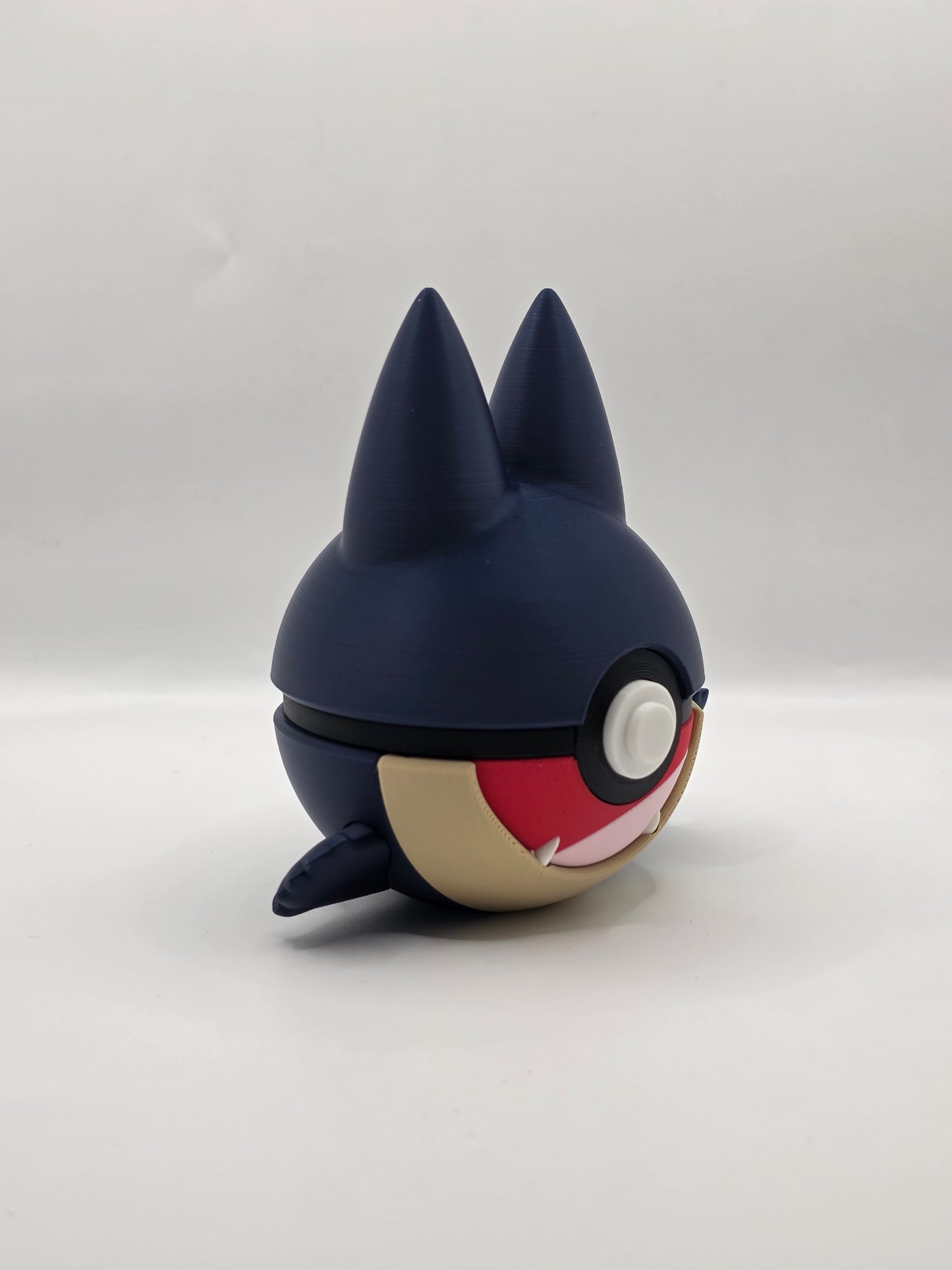 Character Design - 3D Printed Character Ball - Munchlax - Unique Display Collectible.