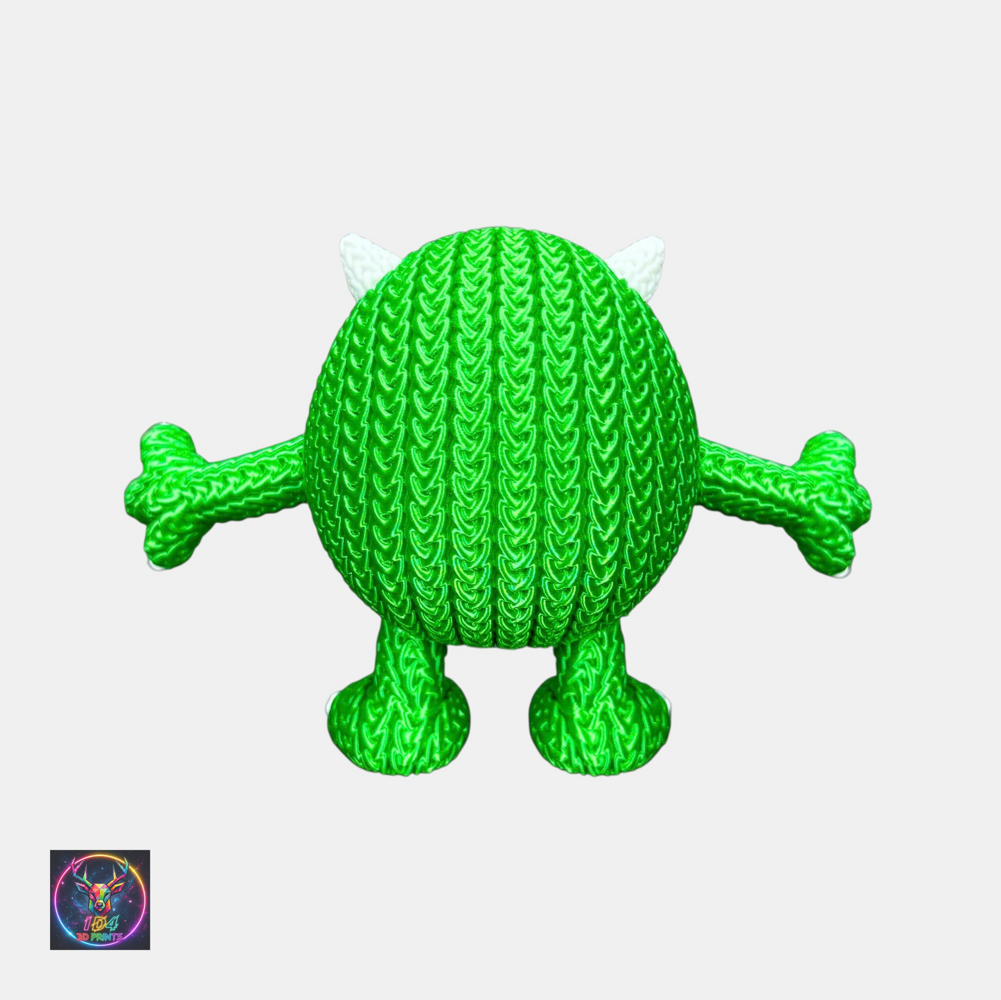 🧶Retro Knitted Closet Monster Buddies  - 3D Printed Closet Monster Collectible -