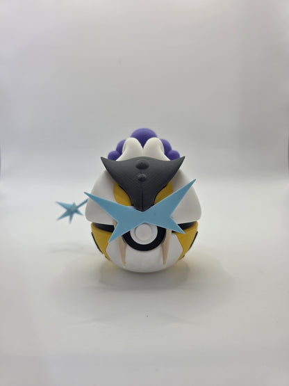 Character Design - 3D Printed Character Ball - Raikou - Unique Display Collectible.