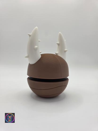 Character Design - 3D Printed Character Ball - Pinsir - Unique Display Collectible.
