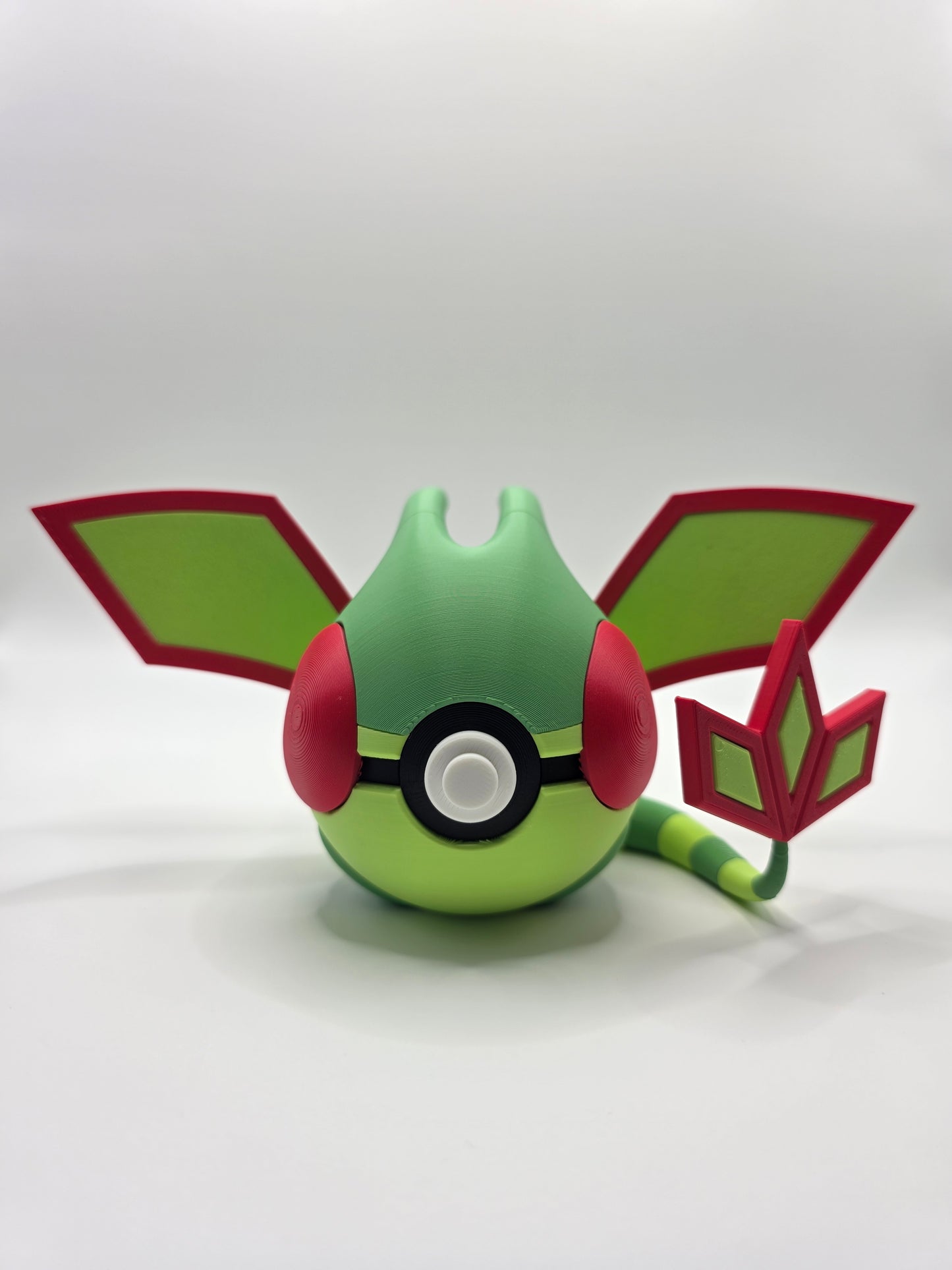 Character Design - 3D Printed Character Ball - Flygon - Unique Display Collectible.