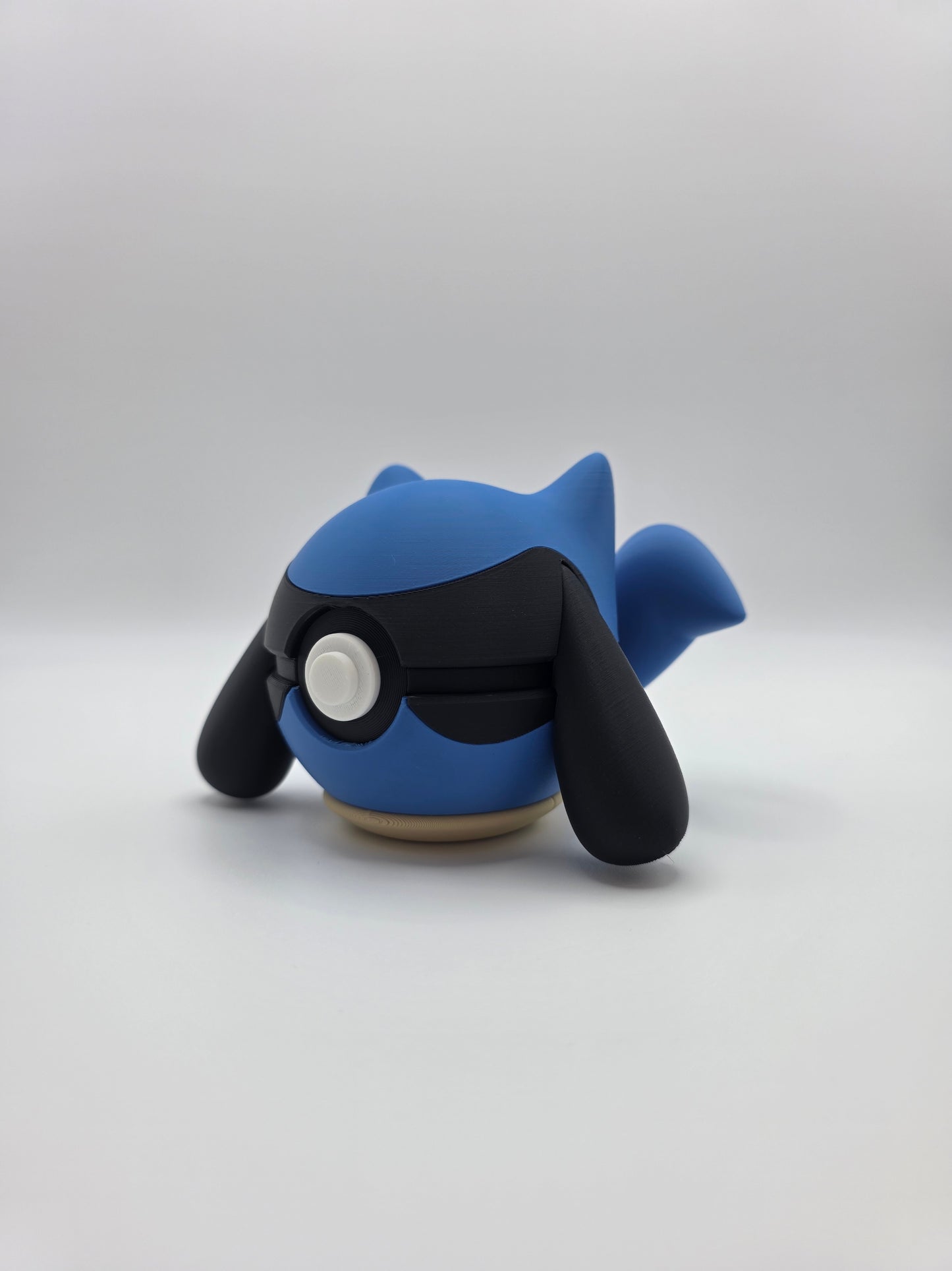 Character Design - 3D Printed Character Ball - Riolu - Unique Display Collectible.