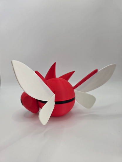Character Design - 3D Printed Character Ball - Scizor - Unique Display Collectible.