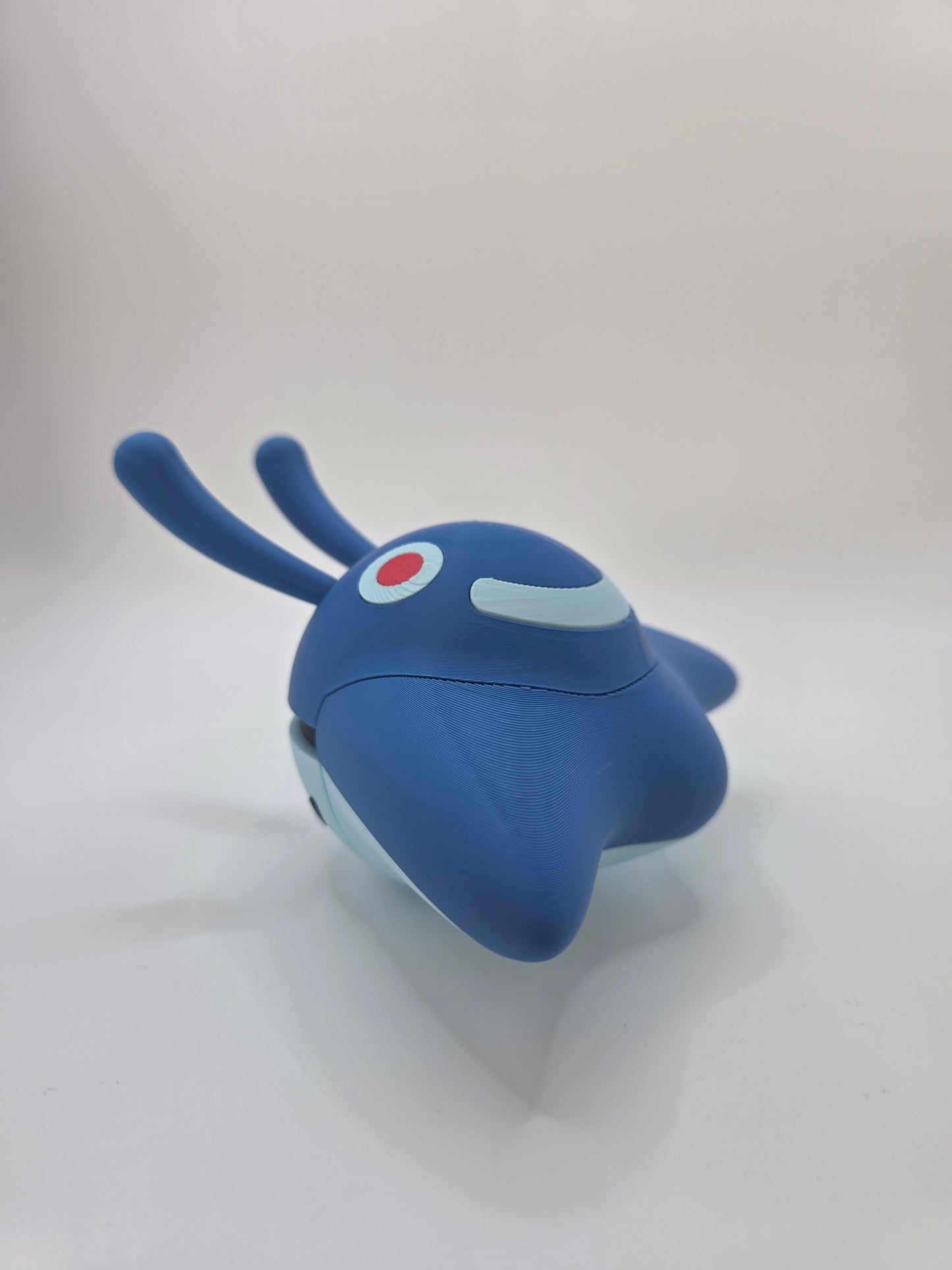 Character Design - 3D Printed Character Ball - Mantyke - Unique Display Collectible.