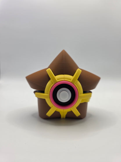 Character Design - 3D Printed Character Ball - Staryu - Unique Display Collectible.