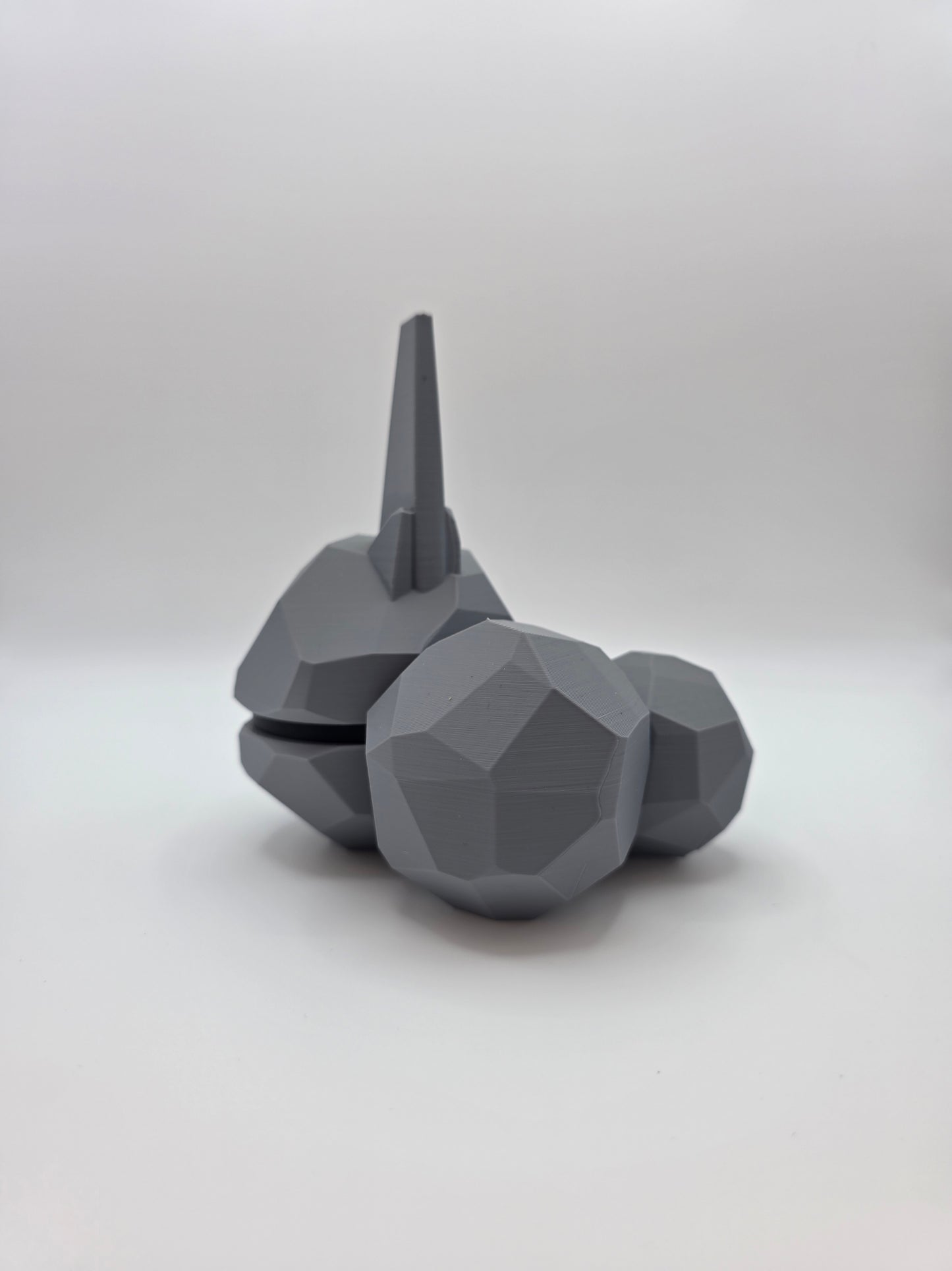 Character Design - 3D Printed Character Ball - Onix - Unique Display Collectible.