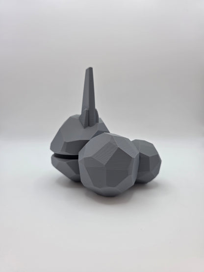 Character Design - 3D Printed Character Ball - Onix - Unique Display Collectible.