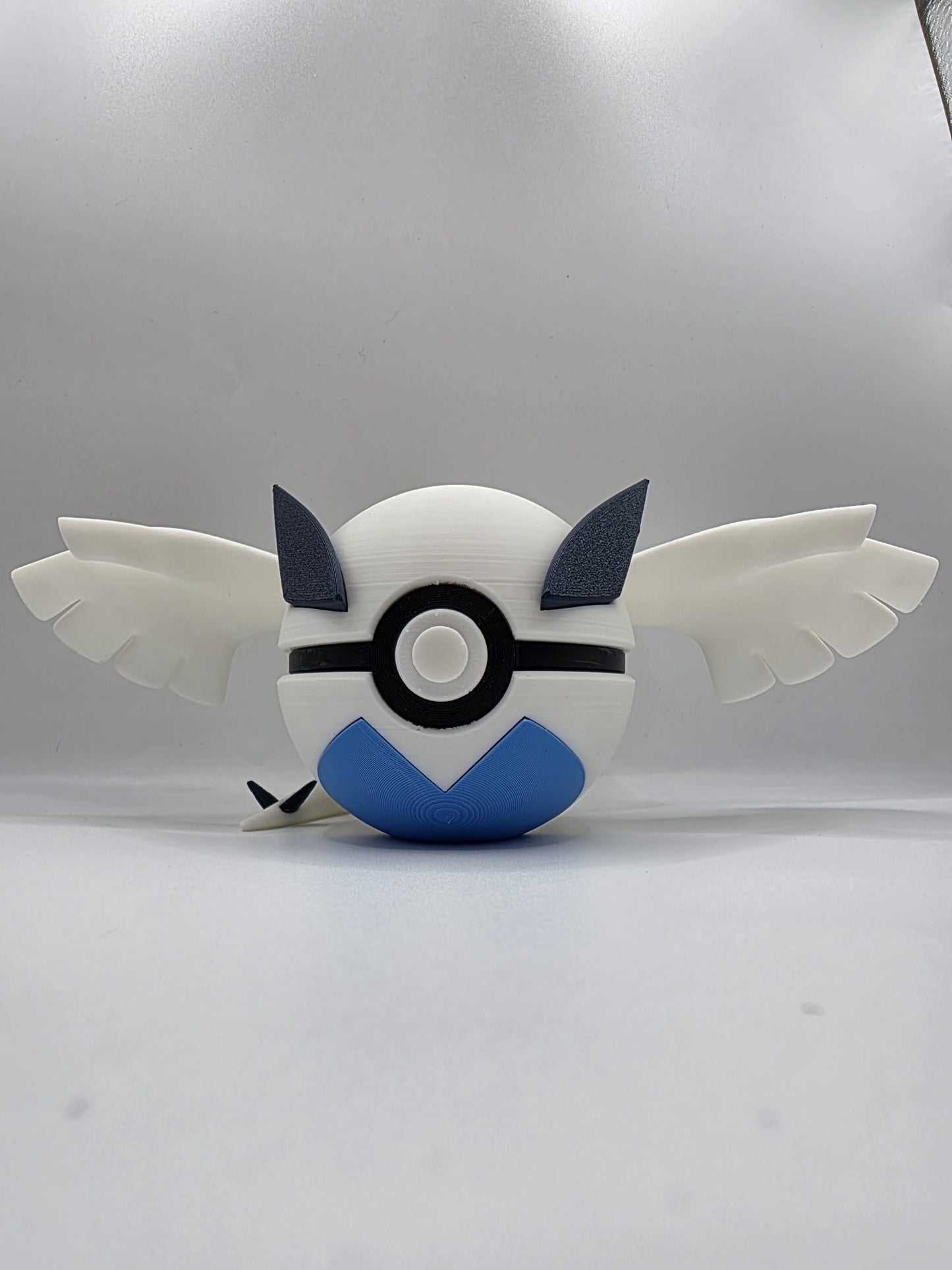 Pokemon Character Design - 3D Printed Pokeball - Lugia - Exclusive Display Collectible.