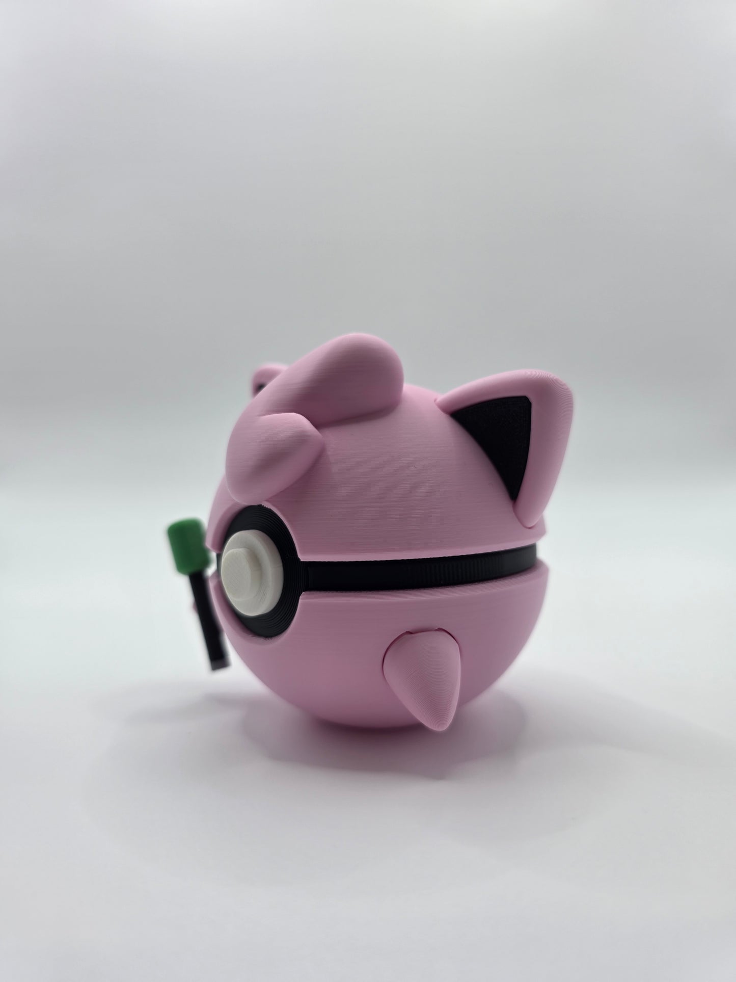 Character Design - 3D Printed Character Ball - Jigglypuff - Unique Display Collectible.