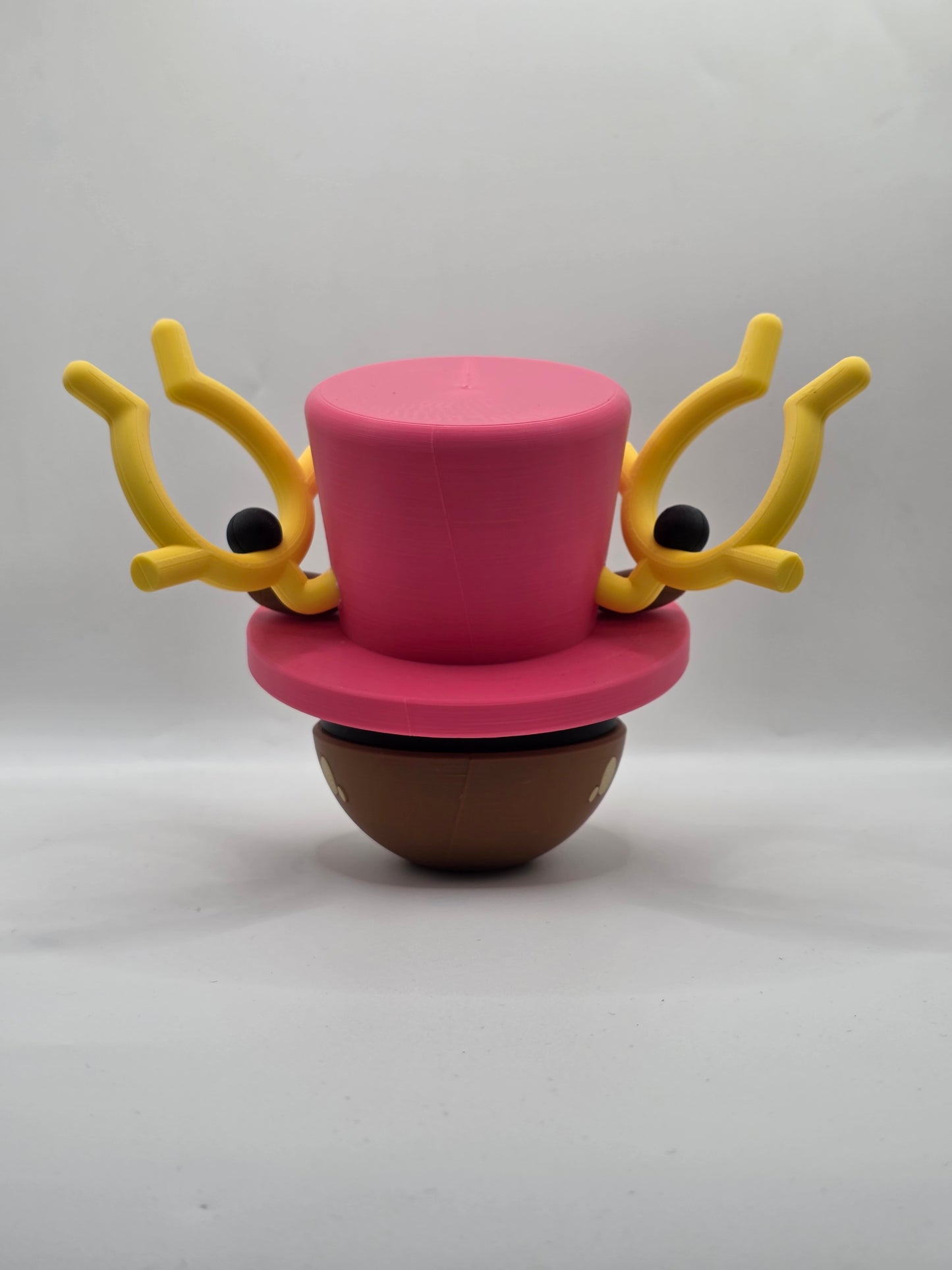 Character Design - 3D Printed Character Ball - Tony Tony Chopper Stantler - Unique Display Collectible.