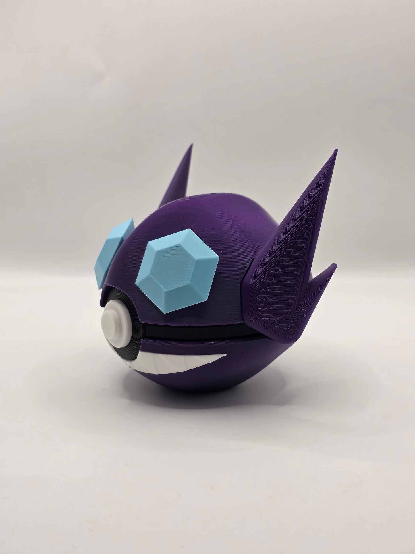 Character Design - 3D Printed Character Ball - Sableye - Unique Display Collectible.