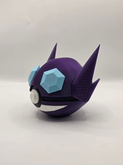 Character Design - 3D Printed Character Ball - Sableye - Unique Display Collectible.