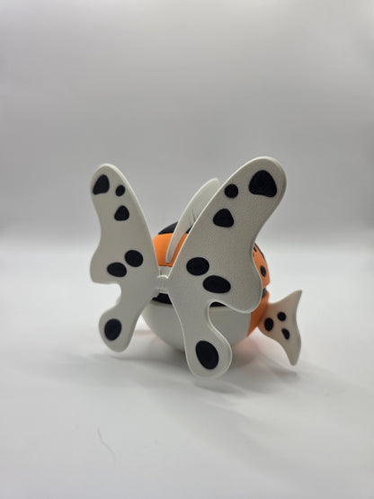 Character Design - 3D Printed Character Ball - Seaking - Unique Display Collectible.