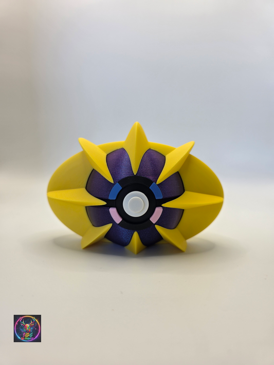 Character Design - 3D Printed Character Ball - Cosmoem - Unique Display Collectible.