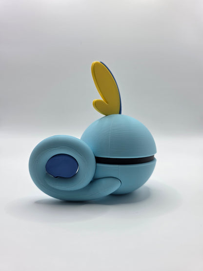Character Design - 3D Printed Character Ball - Sobble - Unique Display Collectible.