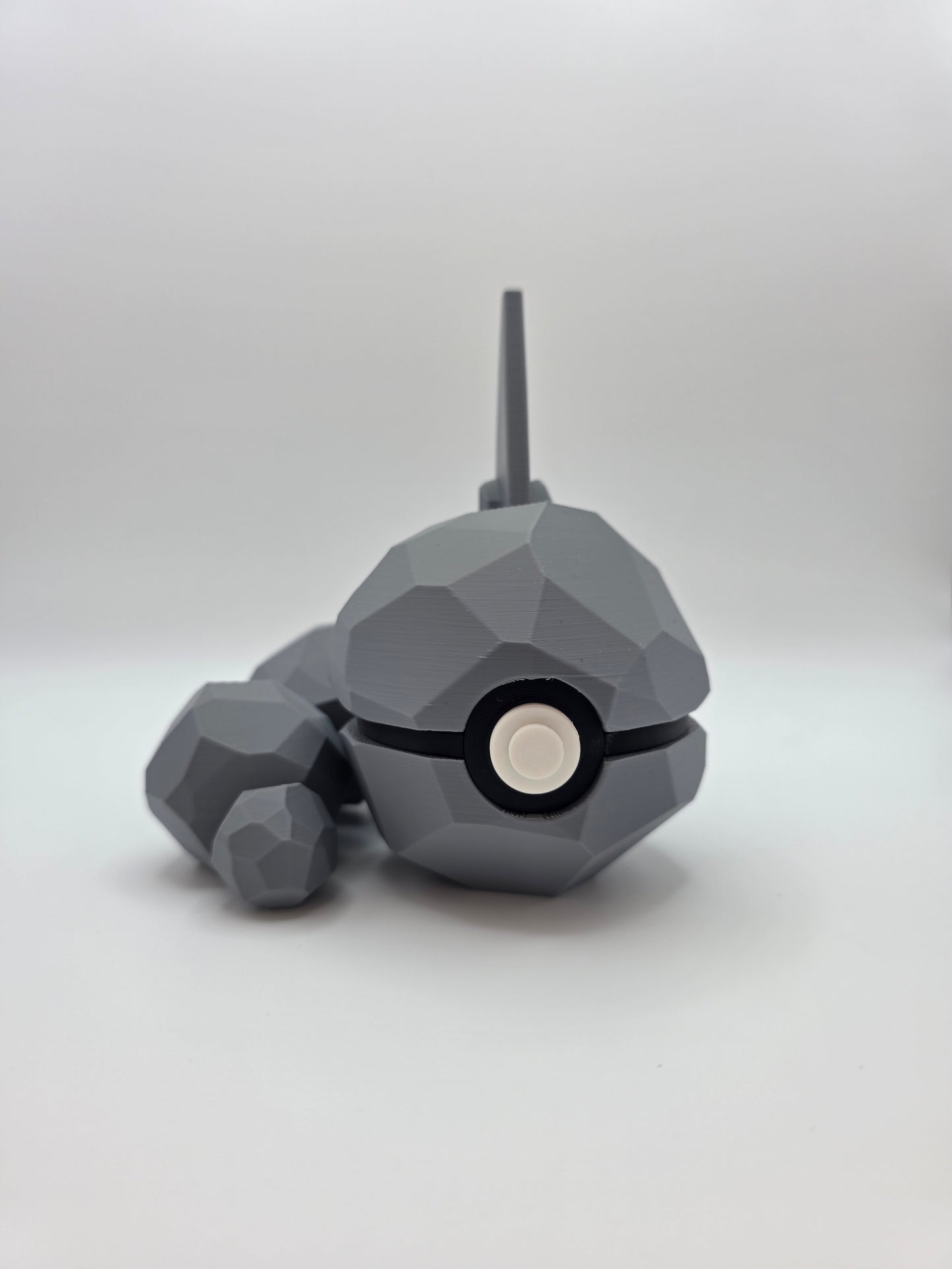 Character Design - 3D Printed Character Ball - Onix - Unique Display Collectible.