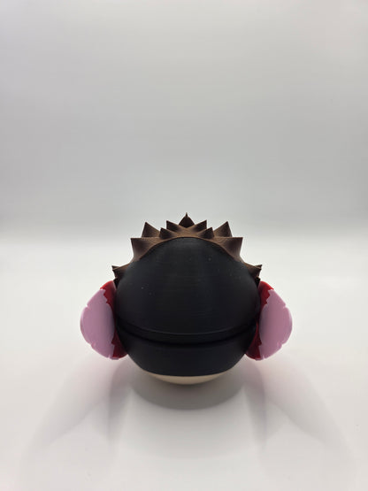 Character Design - 3D Printed Character Ball - Spearow - Unique Display Collectible.