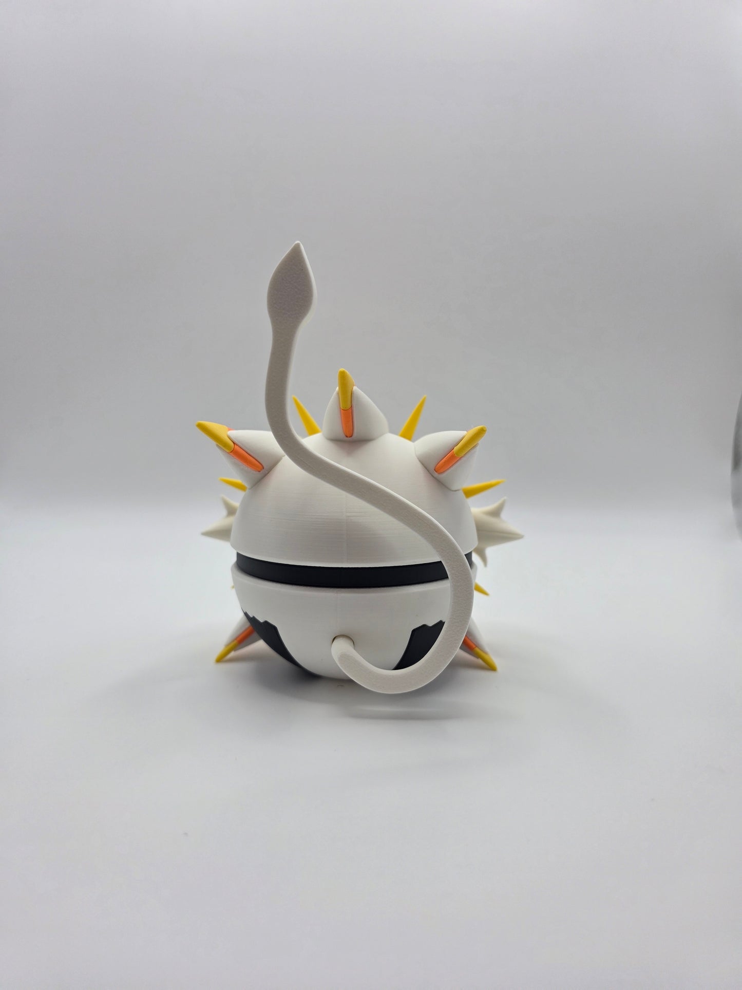 Character Design - 3D Printed Character Ball - Solgaleo - Unique Display Collectible.