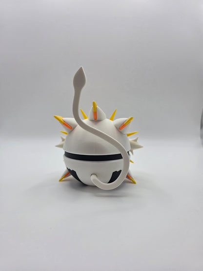 Character Design - 3D Printed Character Ball - Solgaleo - Unique Display Collectible.