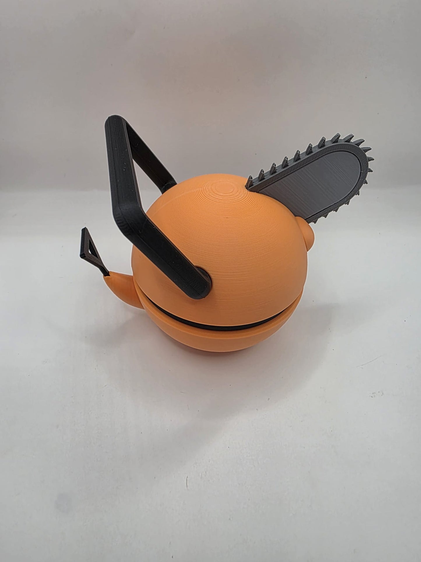 Anime Character Design - 3D Printed Pokeball - Pochita - Exclusive Display Collectible.