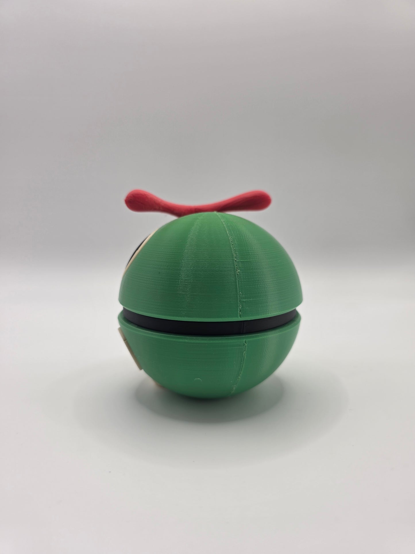 Character Design - 3D Printed Character Ball - Caterpie - Unique Display Collectible.