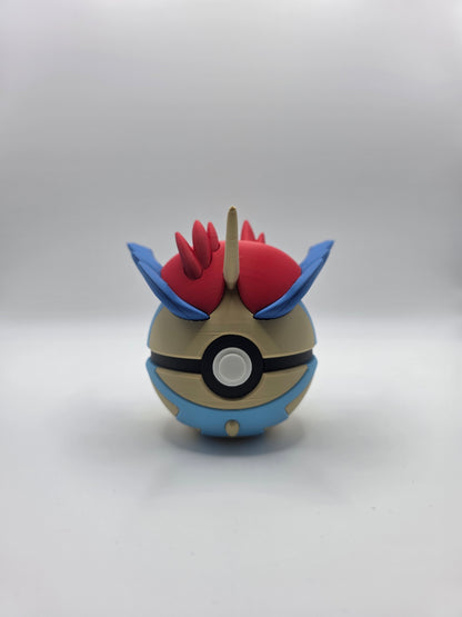 Character Design - 3D Printed Character Ball - Keldeo - Unique Display Collectible.