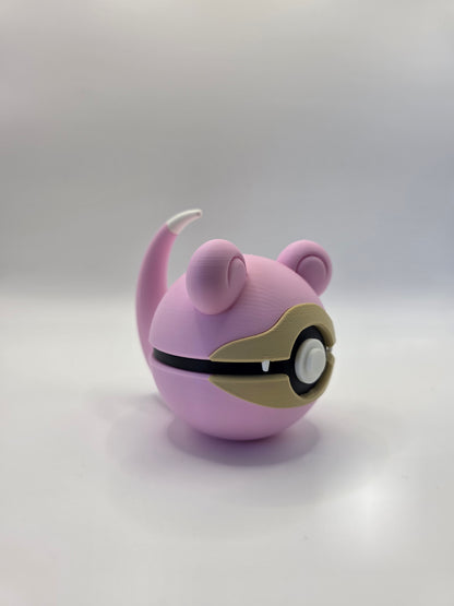 Character Design - 3D Printed Character Ball - Slowpoke - Unique Display Collectible.