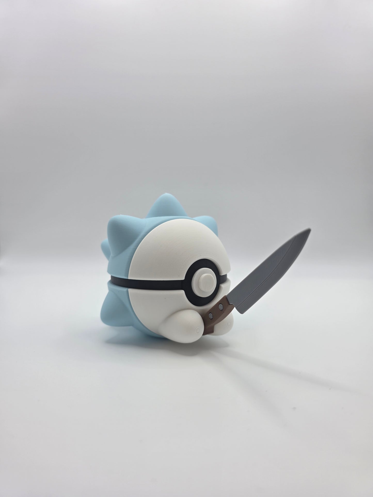Character Design - 3D Printed Character Ball - Snom - Unique Display Collectible.