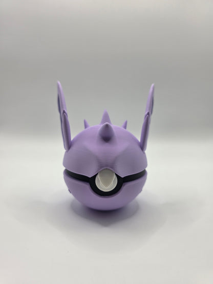 Character Design - 3D Printed Character Ball - Nidoran M - Unique Display Collectible.