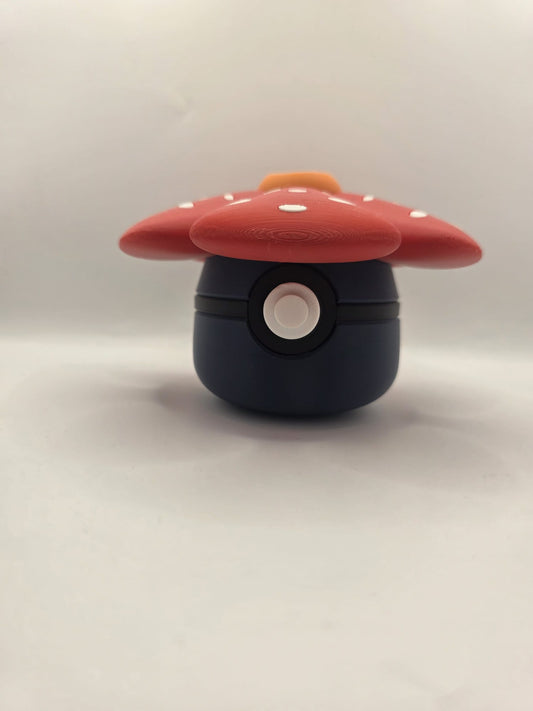 Pokemon Character Design - 3D Printed Pokeball - Vileplume - Exclusive Display Collectible.