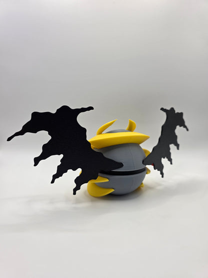 Character Design - 3D Printed Character Ball - Girantina - Unique Display Collectible.