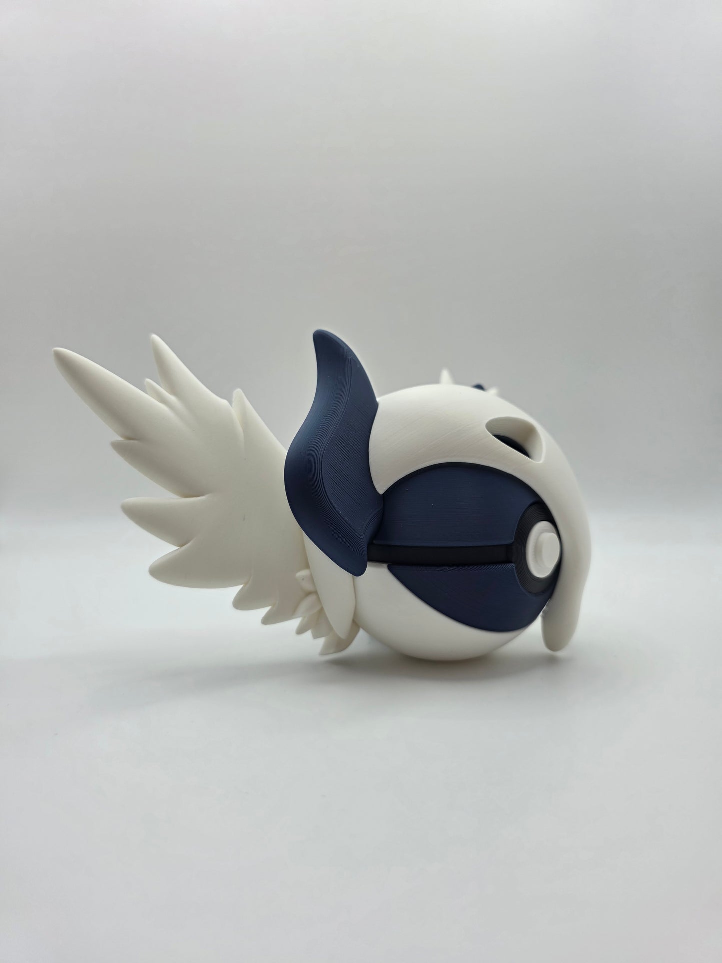 Character Design - 3D Printed Character Ball - Mega Absol - Unique Display Collectible.
