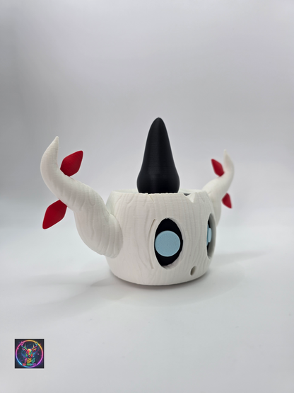 Character Design - 3D Printed Character Ball - Phantump - Unique Display Collectible.