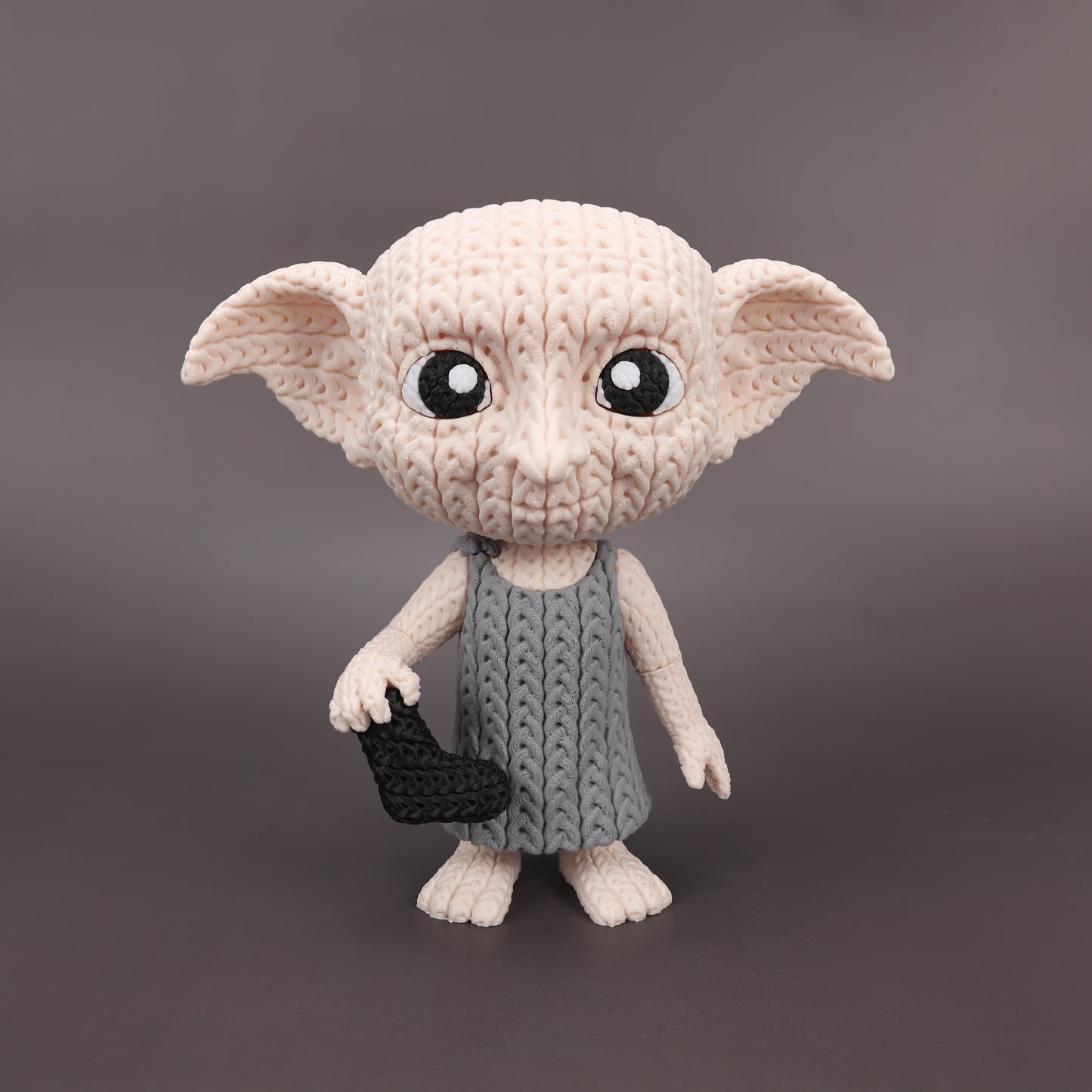 Knitted Design - 3D Printed Harry Potter and Friends Character Figures - Unique Display Collectible