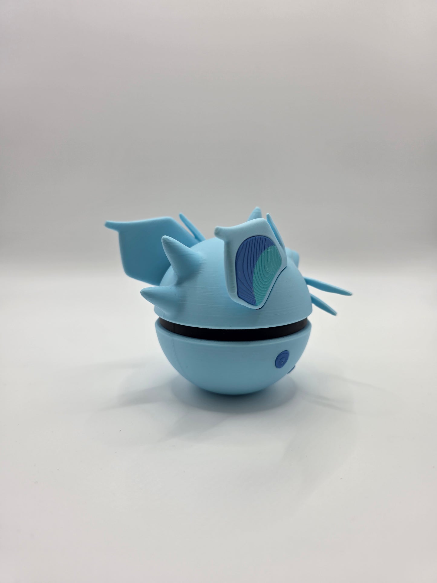 Character Design - 3D Printed Character Ball - Nidoran F - Unique Display Collectible.