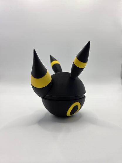Character Design - 3D Printed Character Ball - Umbreon - Unique Display Collectible.