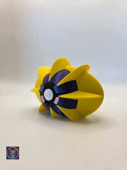 Character Design - 3D Printed Character Ball - Cosmoem - Unique Display Collectible.
