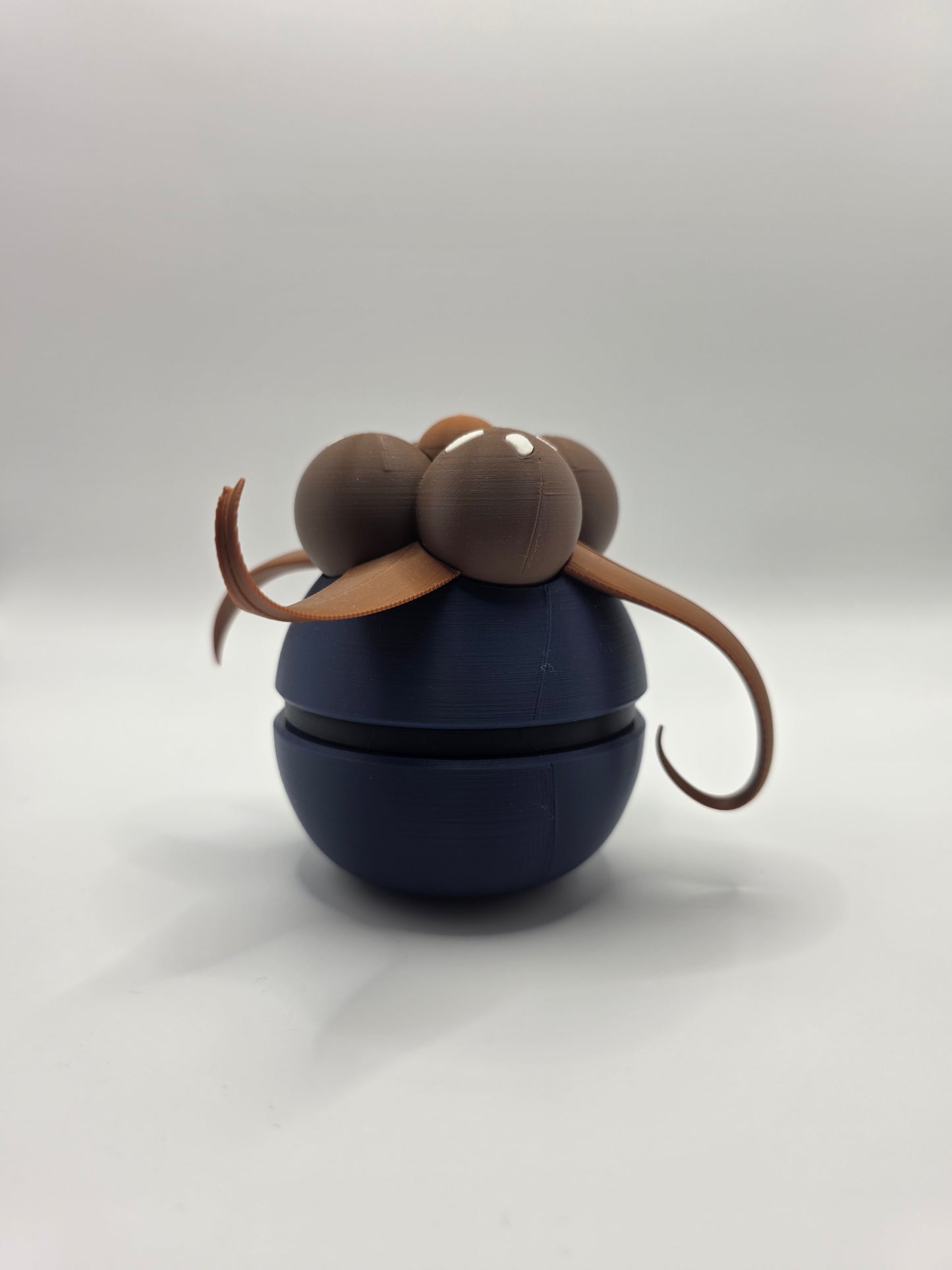Character Design - 3D Printed Character Ball - Gloom - Unique Display Collectible.