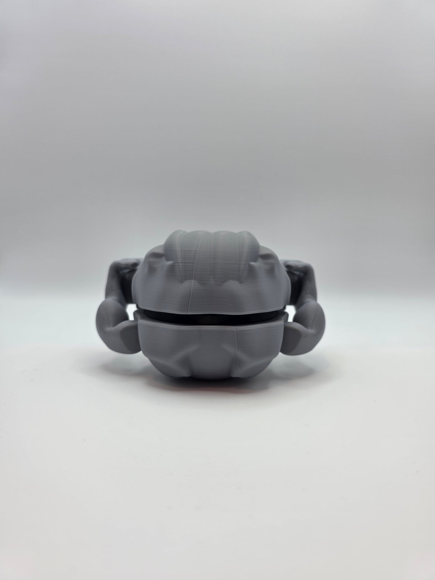 Character Design - 3D Printed Character Ball - Geodude - Unique Display Collectible.