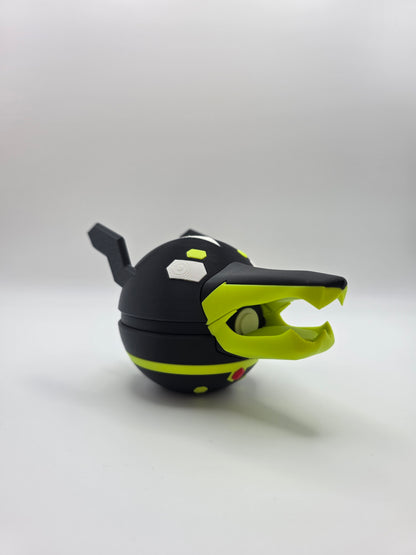 Character Design - 3D Printed Character Ball - Zygarde 10% Form - Unique Display Collectible.