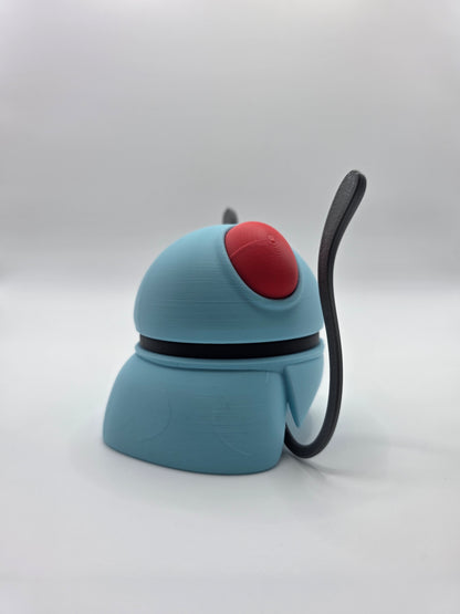 Character Design - 3D Printed Character Ball - Tentacool - Unique Display Collectible.