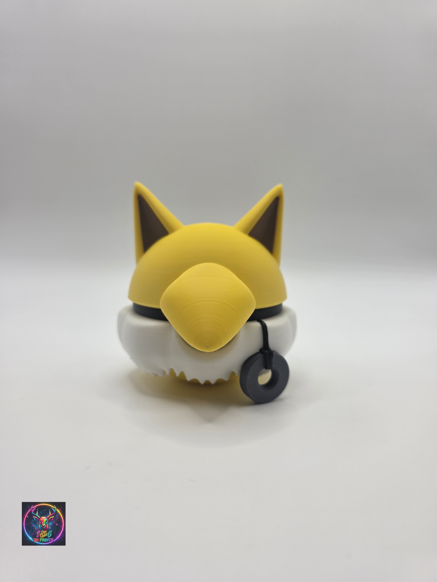 Character Design - 3D Printed Character Ball - Hypno - Unique Display Collectible.
