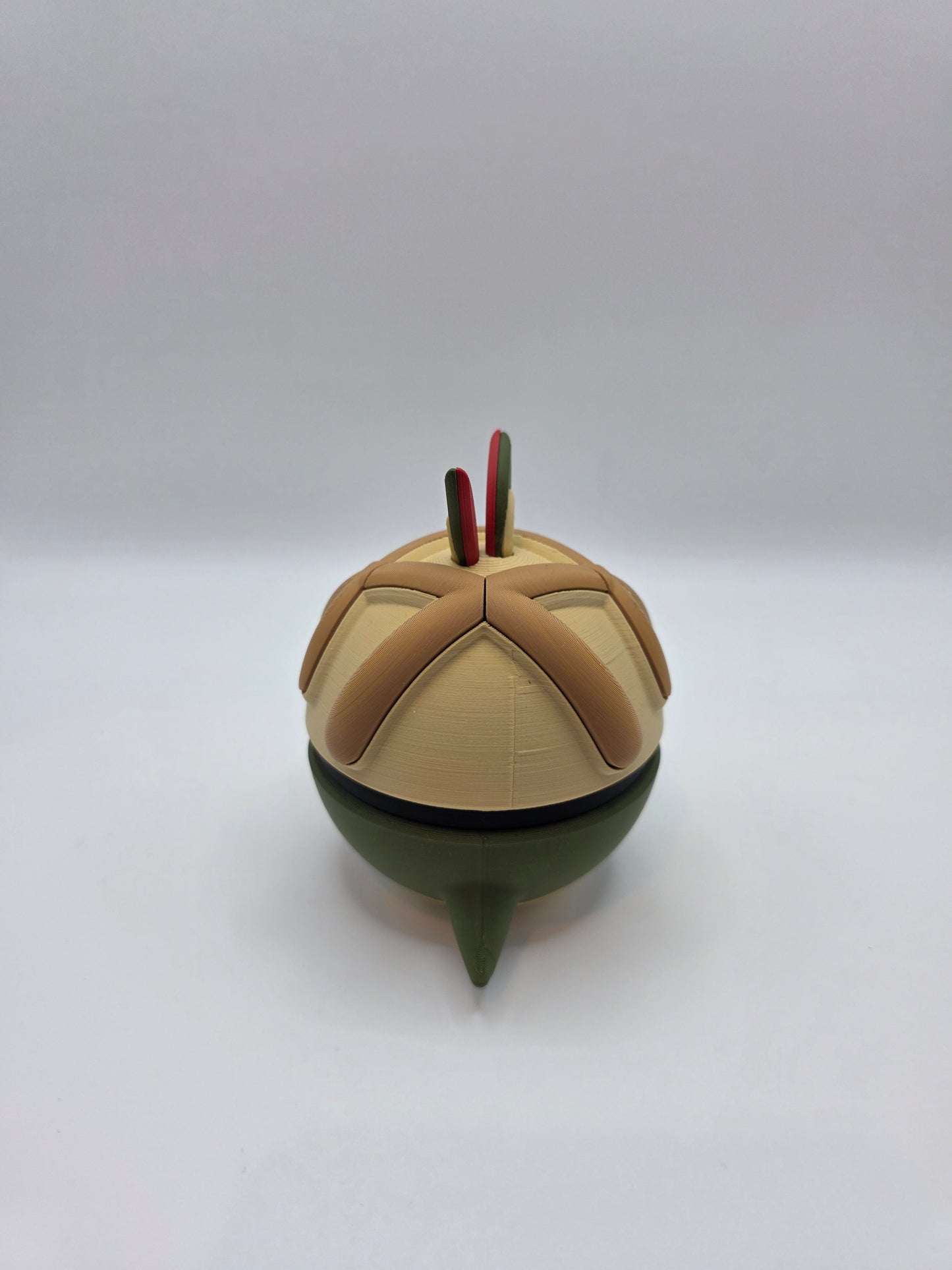 Character Design - 3D Printed Character Ball - Appletun - Unique Display Collectible.